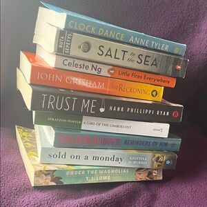 Assorted Book Collection for Home Accents lot of 9